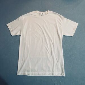 Alstyle White Short Sleeve Crewneck Tee